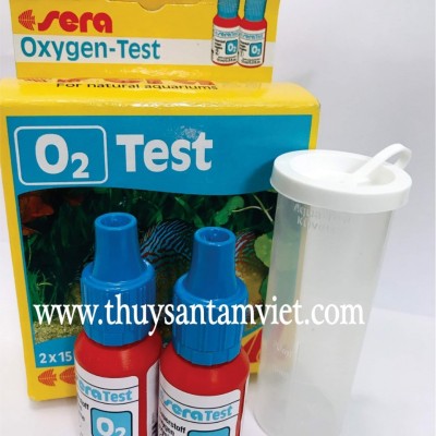 Kiểm tra nhanh Oxy trong ao nuôi – Test O2 Sera