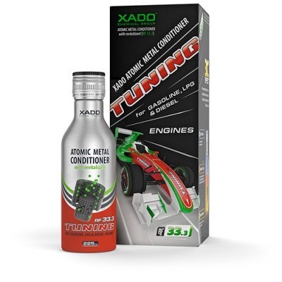 XADO® Atomic metal conditioner Tuning (box, bottle 225 ml)