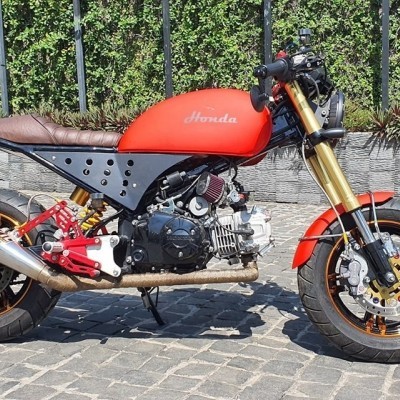 Honda MSX125 mod Cafe Racer by Tự Thanh Đa 