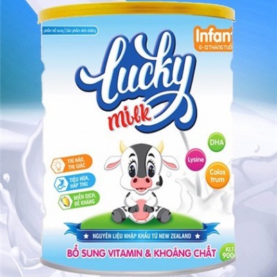 Sữa dinh dưỡng  LUCKYMILK INFANT 400gr Dinh dưỡng cho trẻ sơ sinh ( từ 0 đến 12 tháng tuổi)