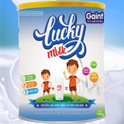 Sữa dinh dưỡng Lucky Milk Gaint 900gr