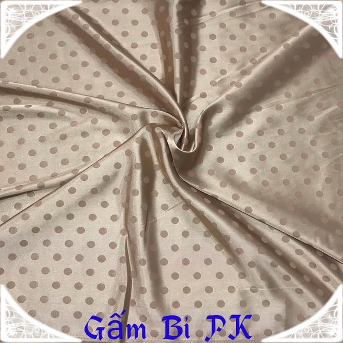 Gấm lụa cao cấp họa tiết - Gấm Bi 04