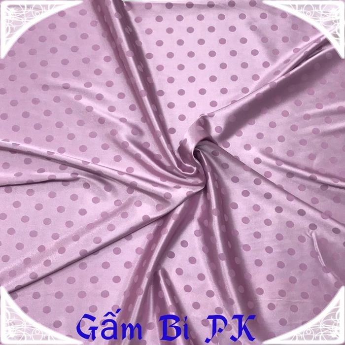 Gấm lụa cao cấp họa tiết - Gấm Bi 06