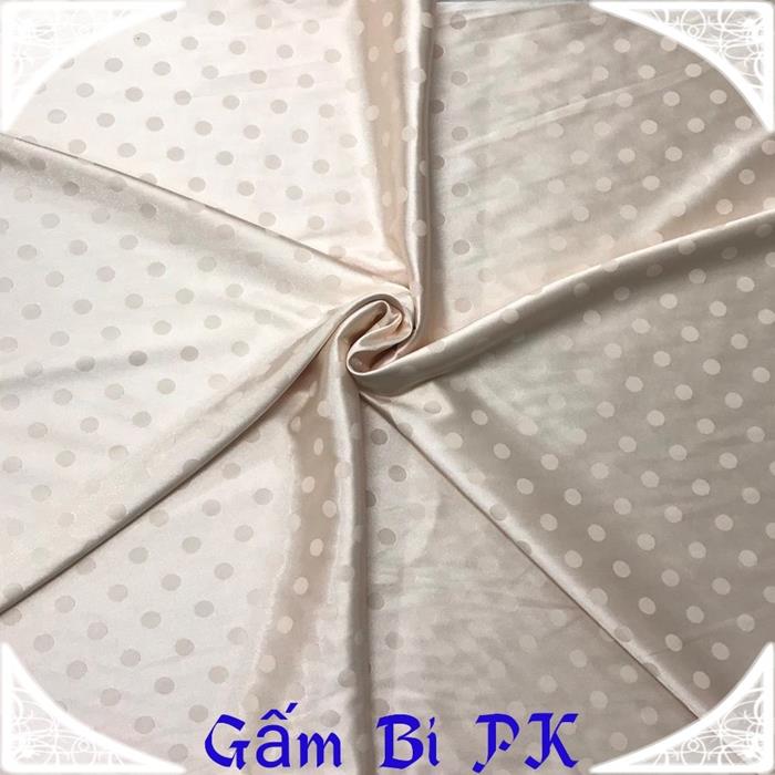 Gấm lụa cao cấp họa tiết - Gấm Bi 12