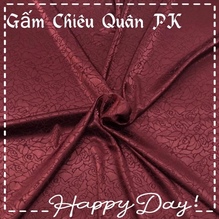 Gấm lụa cao cấp họa tiết - Gấm Chiêu Quân 03