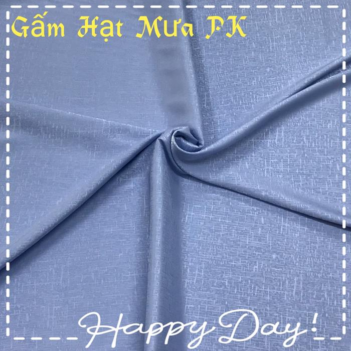 Gấm lụa cao cấp họa tiết - Gấm Hạt Mưa 01