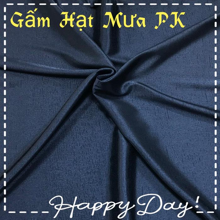 Gấm lụa cao cấp họa tiết - Gấm Hạt Mưa 11