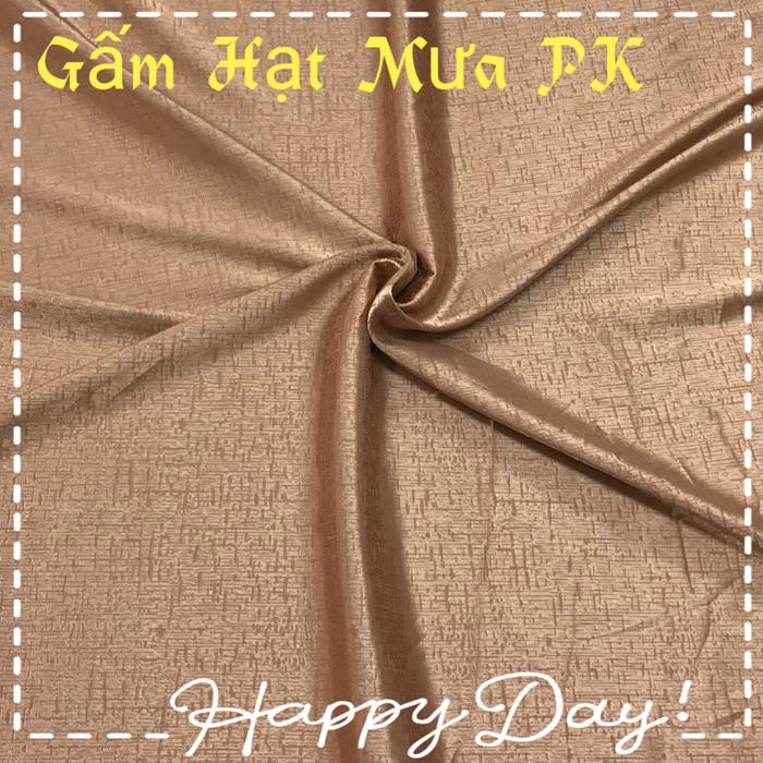 Gấm lụa cao cấp họa tiết - Gấm Hạt Mưa 07