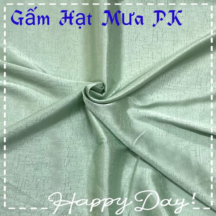 Gấm lụa cao cấp họa tiết - Gấm Hạt Mưa 09