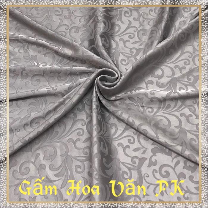 Gấm lụa cao cấp họa tiết - Gấm Hoa Văn PK 01