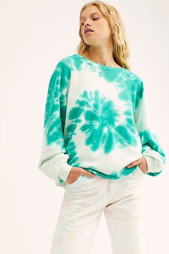 tie dye một màu